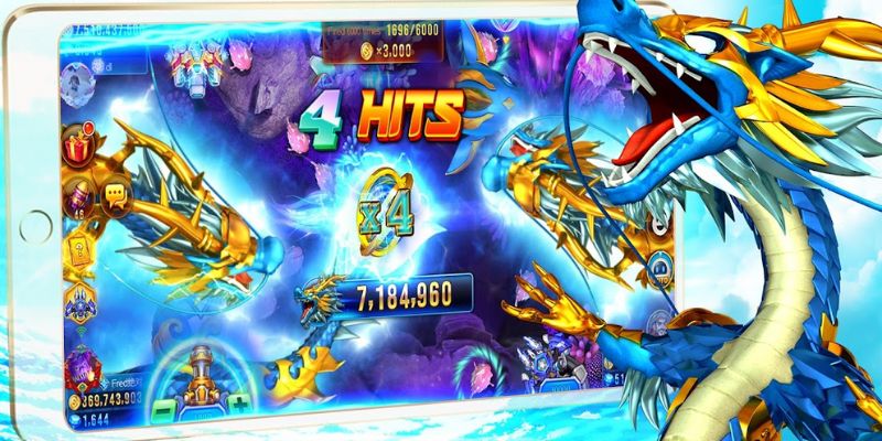 Bắn cá Long Vương là game bắn cá đổi thưởng tặng code