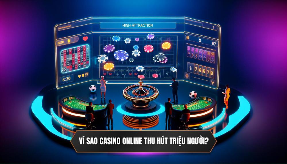 Vì Sao Casino Online Thu Hút Triệu Người