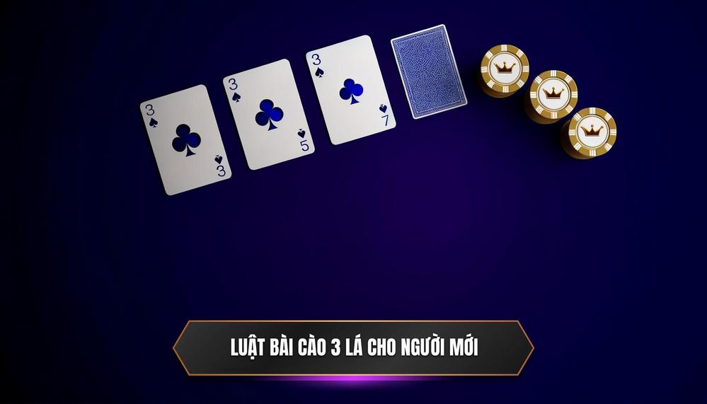Luật chơi Bài Cào 3 Lá cơ bản cho người mới bắt đầu